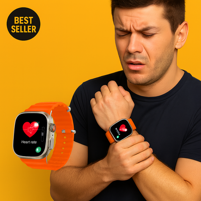 ¡SOLO HOY! COMPRA el SMARTWATCH ULTRA PRO y RECIBE OTRO RELOJ + 1 AIRPOD + 4 CORREAS SIN COSTO
