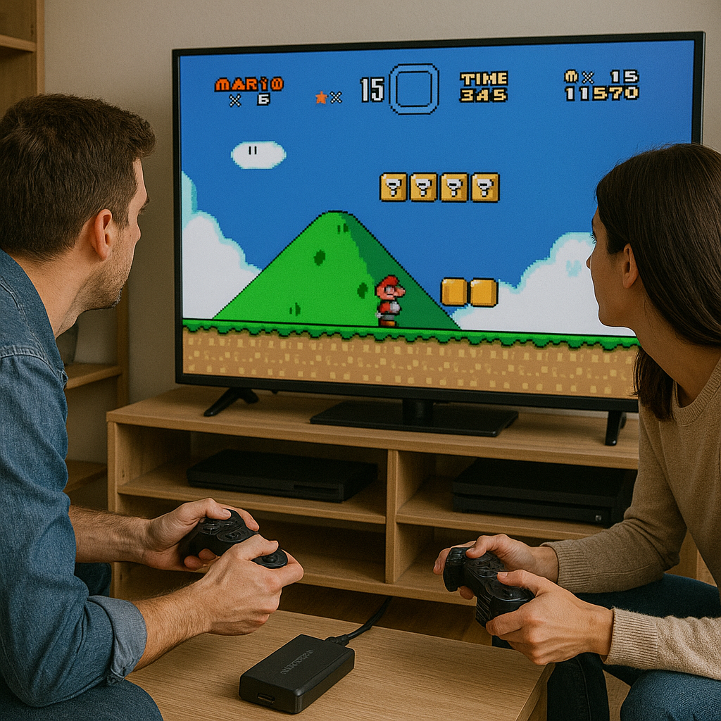 LIQUIDACIÓN POR CIERRE — STOCK FINAL HOY • Súper Stick Retro 4K (10.000 Juegos, 2 Mandos) • 59,99 € • Envío 24/48 h • ¡Paga al Recibir!