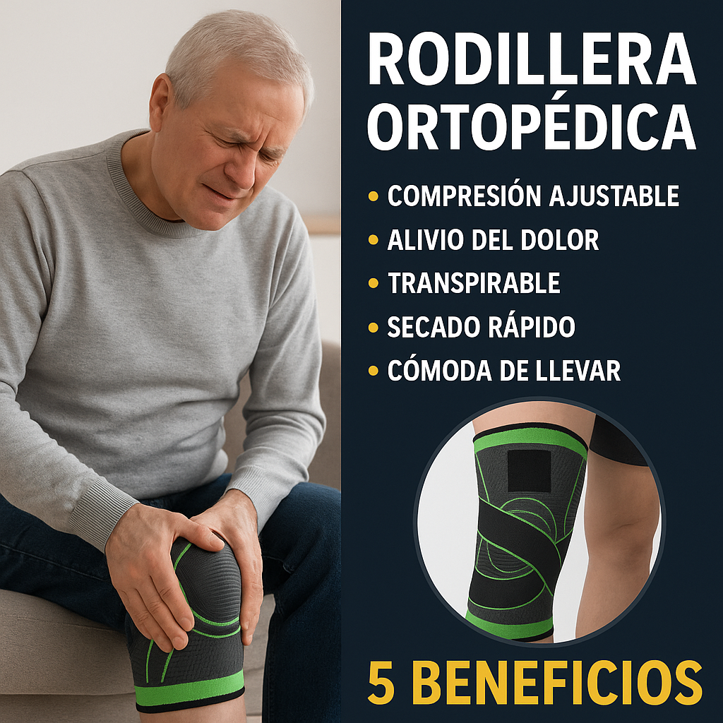 COMPRA 1 LLEVA 2 - Pack Tobillera + Rodillera de compresión deportiva GRATIS