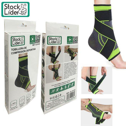 COMPRA 1 LLEVA 2 - Pack Tobillera + Rodillera de compresión deportiva GRATIS